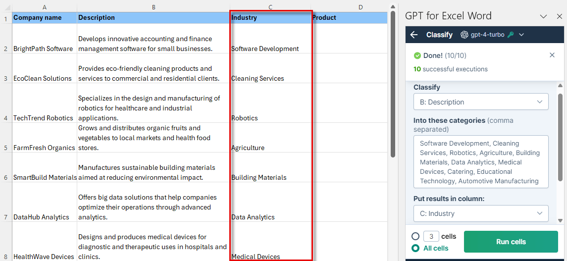 gpt-for-excel-classify